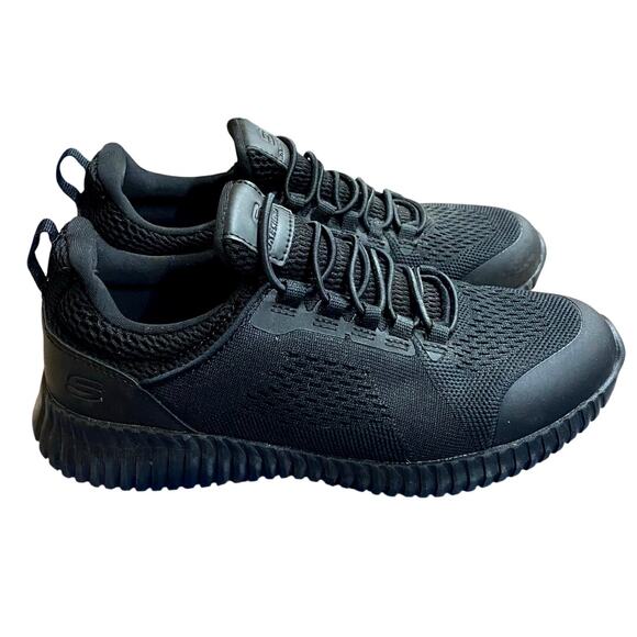 Skechers Work Cessnock Carrboro Womens Shoes US6 Black Slip Resistant EH Safe - Picture 2 of 9